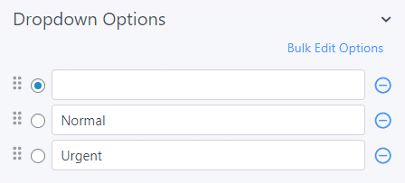 WordPress to do form with priority field